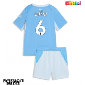 Manchester City Marc Guehi #6 Dětské Domácí dres komplet 2026-27 Krátký Rukáv (+ trenýrky)